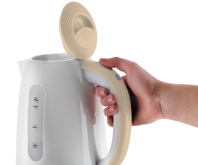 Tetera Eléctrica Concept Rk2331  1,7 L 2200 W Beige, Blanco