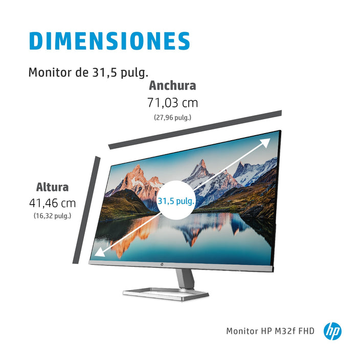 EAN 195161474101 - HP M32f FHD Monitor pantalla para PC 80 cm (31.5") 1920 x 1080 Pixeles Full HD LED imagen 12