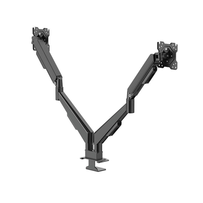 Hama Soporte Para Monitor,2 Monitores,Resorte De Gas,17-35,Negro