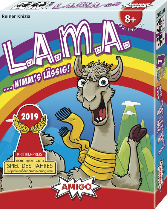 EAN 4007396019070 - Amigo LAMA Juego De Cartas Emparejamiento imagen 1