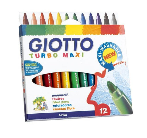 EAN 8000825493119 - Giotto Turbo Maxi rotulador Rojo 12 pieza(s) imagen 1