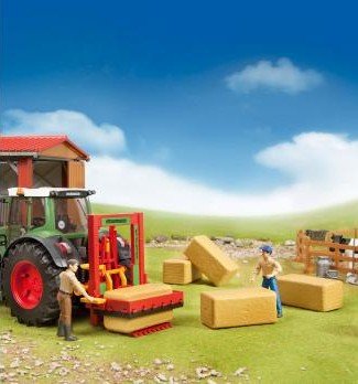 Bruder 4 Block Hay Bales