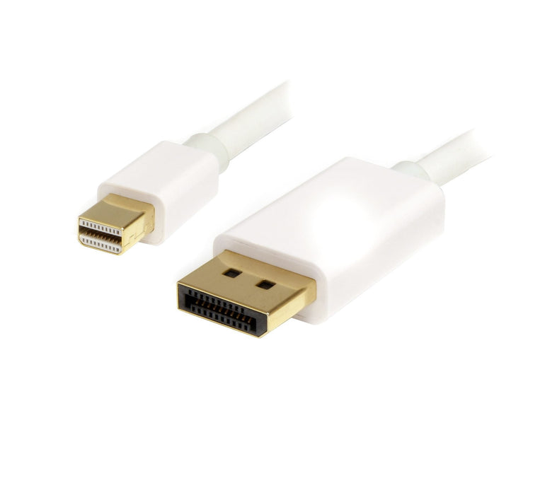 Startech.Com Cable Adaptador De 2m De Monitor Mini Displayport 1.2 Macho A Dp Macho 4k Con Soporte Hbr Blanco Cable Displayport Mini Displayport (M) A Displayport (M) 2 M Blanco Para P/N: Cdp2mdp Cdp2mdpec Cdp2mdpfc Cdpvdhdmdp2g Cdpvdhdmdp