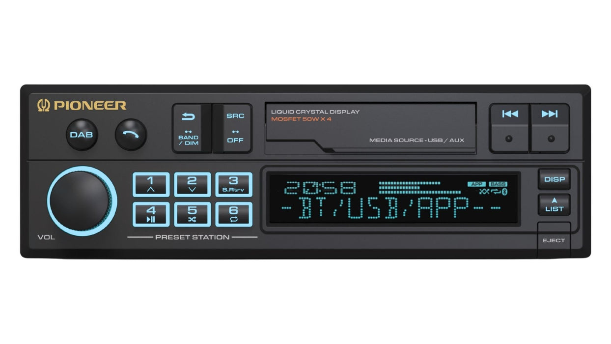 EAN 4988028529184 - Pioneer SXT-C10PS receptor multimedia para coche Negro Bluetooth imagen 9