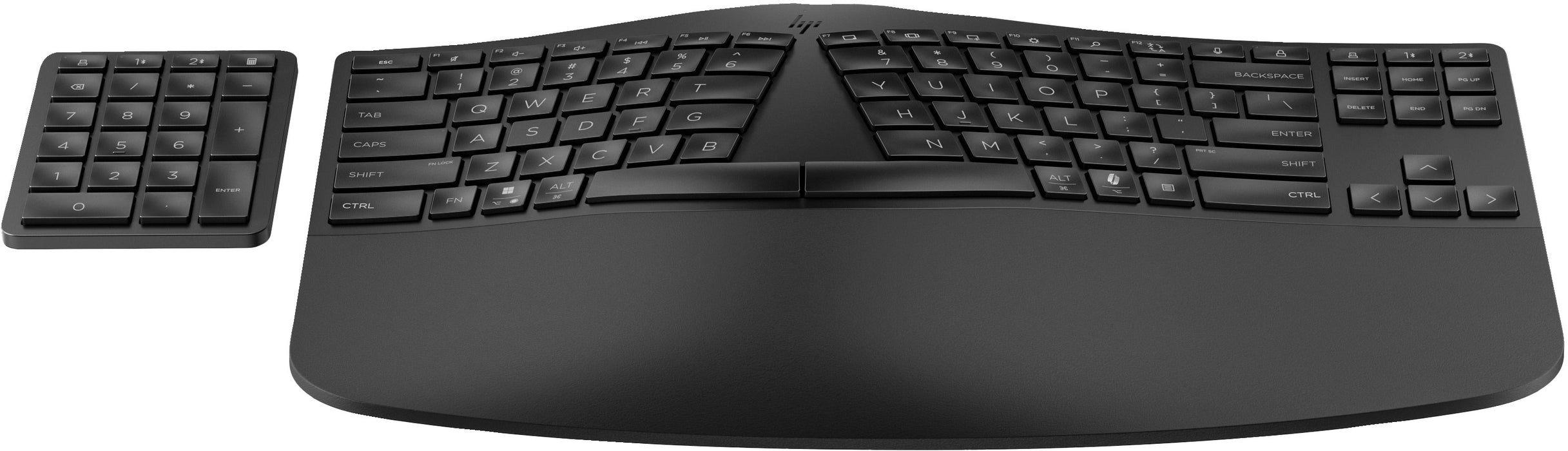 EAN 0197192177747 - HP 965 Ergonomic Wireless Keyboard teclado Hogar RF Wireless + Bluetooth QWERTY Inglés Negro imagen 4