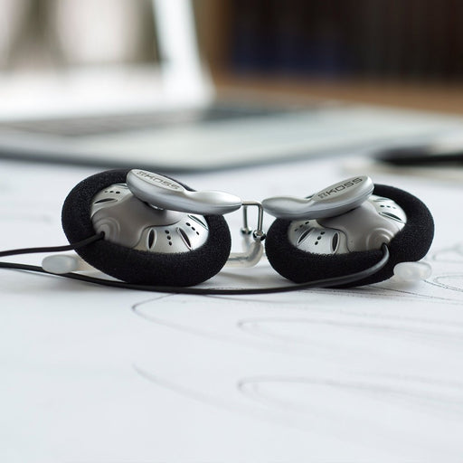 EAN 0021299148570 - Koss KSC75 auricular y casco Auriculares Alámbrico gancho de oreja Música Negro, Plata imagen 2