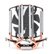 EAN 0823884202144 - Zalman CNPS5X Performa Procesador Enfriador 9,2 cm Negro, Plata imagen 4