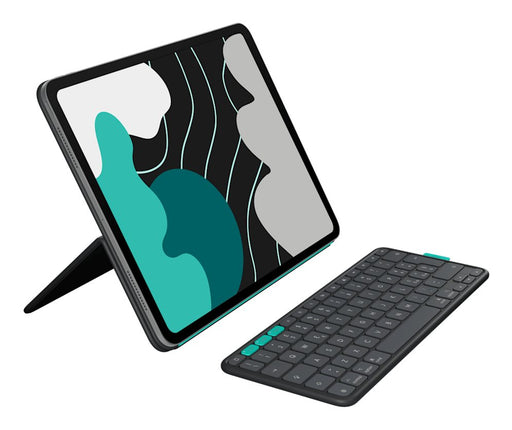 EAN 5099206131507 - Logitech Flip Folio QWERTZ Alemán Bluetooth Grafito imagen 1