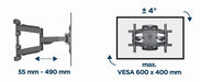 EAN 8716309127363 - Gembird WM-75ST-02 soporte para TV 190,5 cm (75") Acero imagen 6