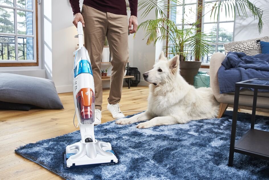 Aspiradora Rowenta Clean & Steam Multi Ry8544wh De Pie Y Escoba Eléctrica Corriente Alterna Seca Y Húmeda Sin Bolsa 0,5 L 1700 W Blanco, Azul