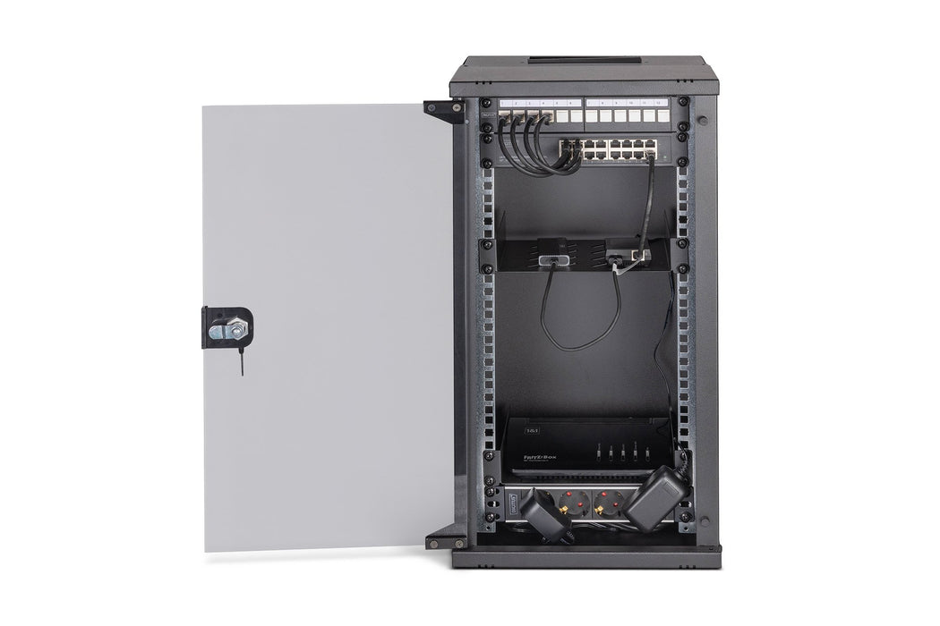 EAN 4016032499589 - Digitus DN-49105-SET armario rack Bastidor de pared Negro imagen 5