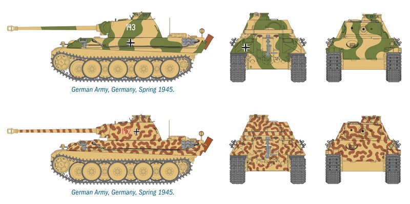Italeri Pz. Kpfw. V Panther Ausf. G