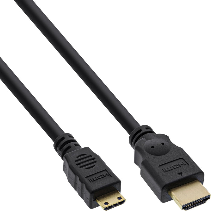 Inline Cable Hdmi Tipo A Macho A Mini Hdmi C Macho 0.5m
