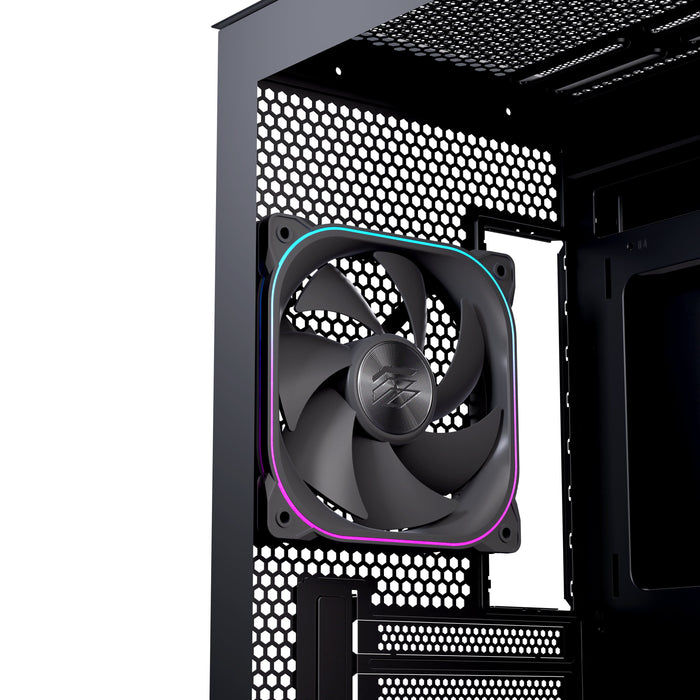 EAN 6977277360011 - Einarex EXCS-SM-51DR-B carcasa de ordenador Micro Torre Negro imagen 15