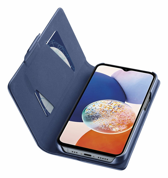 EAN 8018080474569 - Cellularline 8018080474569 funda para teléfono móvil 16,5 cm (6.5") Folio Azul imagen 2