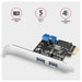 EAN 8595247908599 - Axagon PCEU-232RS tarjeta y adaptador de interfaz Interno USB 3.2 Gen 1 (3.1 Gen 1) imagen 2