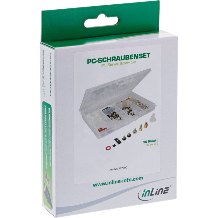 Juego De Tornillos Para Pc Inline 96 Piezas.