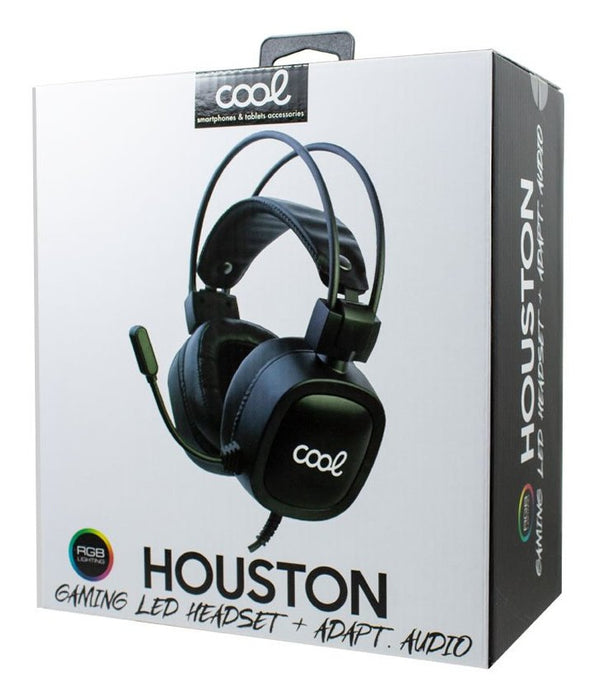 EAN 8434847045825 - COOL Accesorios 8434847045825 auricular y casco Auriculares Alámbrico Diadema Juego Negro imagen 3