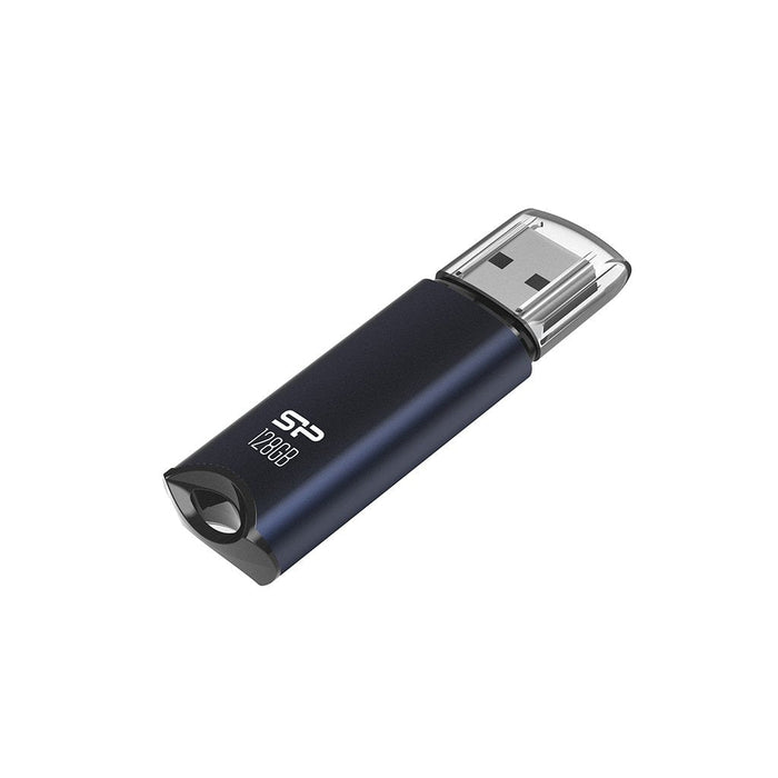 Silicon Power Usb-Stick 32gb Usb3.2 M02 Blue Alu Bulk