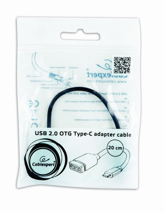 EAN 8716309097543 - Gembird A-OTG-CMAF2-01 cable USB 0,2 m USB C USB A Negro imagen 3