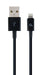 EAN 8716309106443 - Cablexpert CC-USB2P-AMLM-1M cable de conector Lightning Negro imagen 1