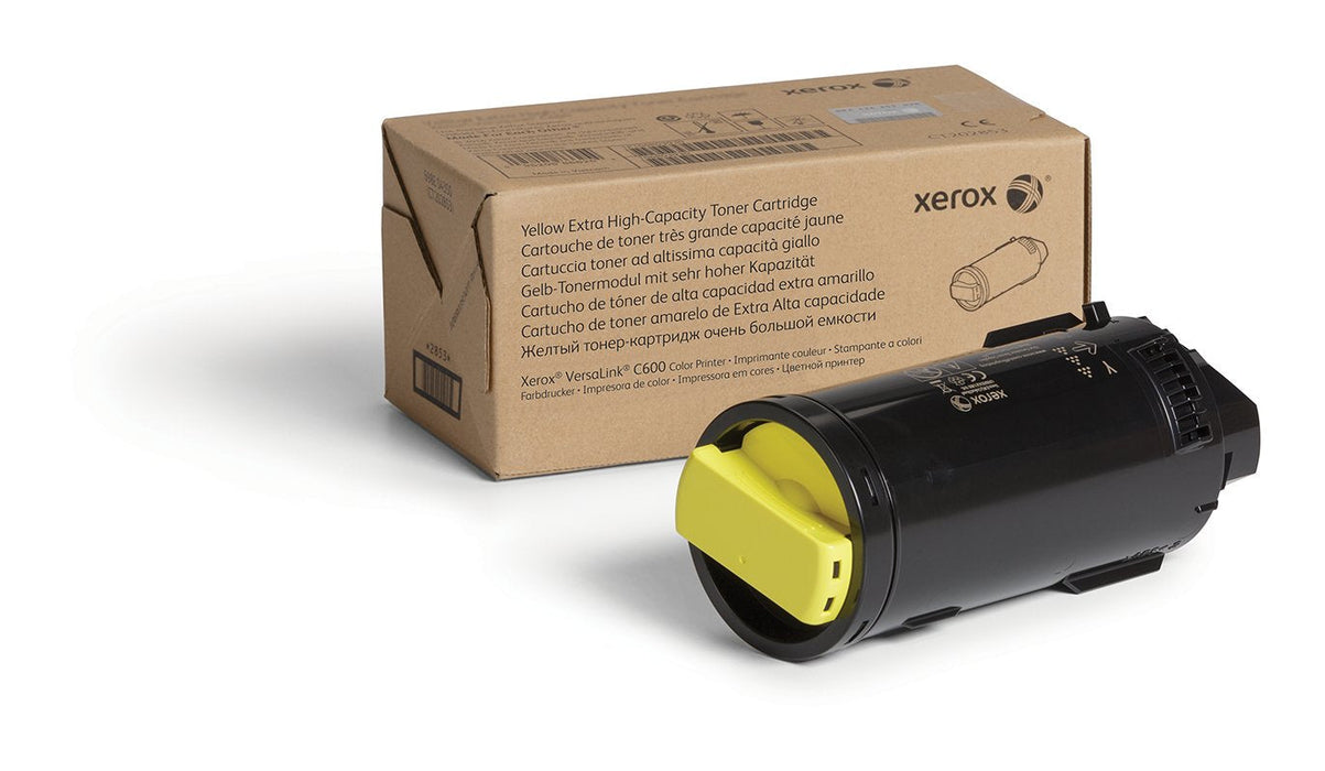 Xerox Versalink C600 Cartucho De Tóner Amarillo De Capacidad Extra (16 800 Páginas)