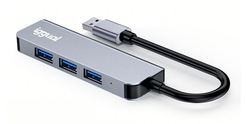 EAN 8435364319246 - iggual IGG319246 hub de interfaz USB 3.2 Gen 1 (3.1 Gen 1) Type-C 5000 Mbit/s Plata imagen 10