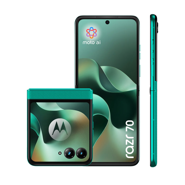 Motorola Razr 70 5g 8gb Ram 256gb - Sporting Green De