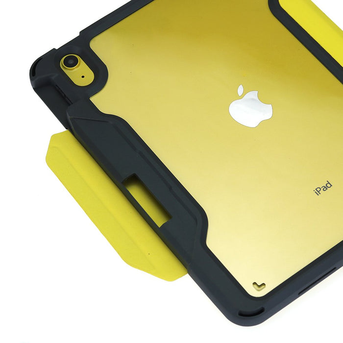 Funda Resistente Deqster 40-1013774 Para Ipad De 10,9" Y Ipad De 11" Amarillo  Transparente