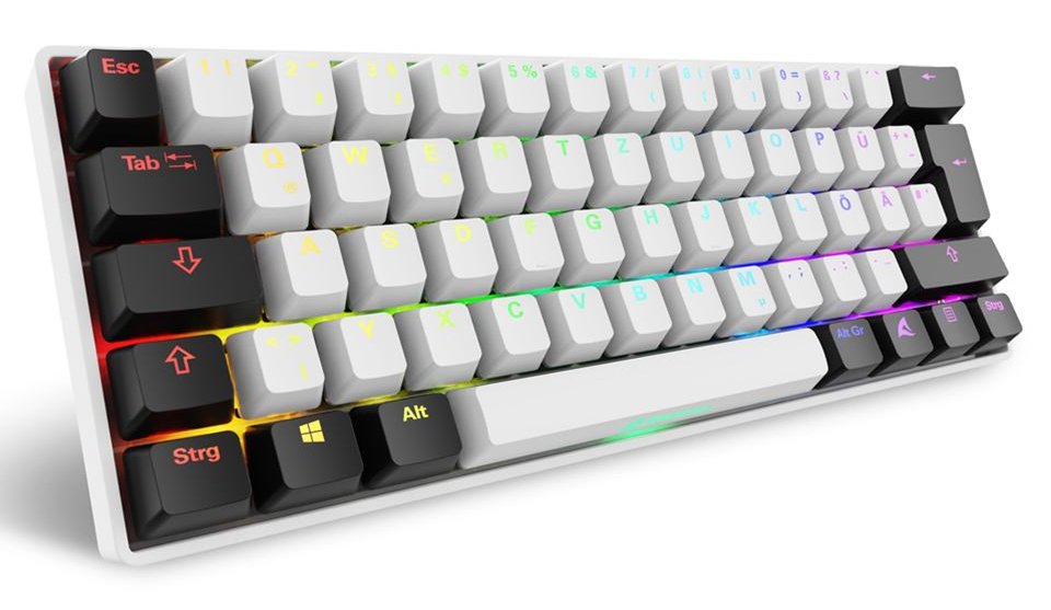 EAN 4044951041886 - Sharkoon SGK50 S4 teclado Hogar USB QWERTZ Alemán Blanco imagen 1
