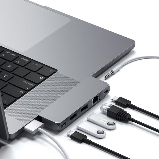 EAN 810086360291 - Satechi Pro Hub Mini Alámbrico USB 3.2 Gen 1 (3.1 Gen 1) Type-C Gris imagen 2