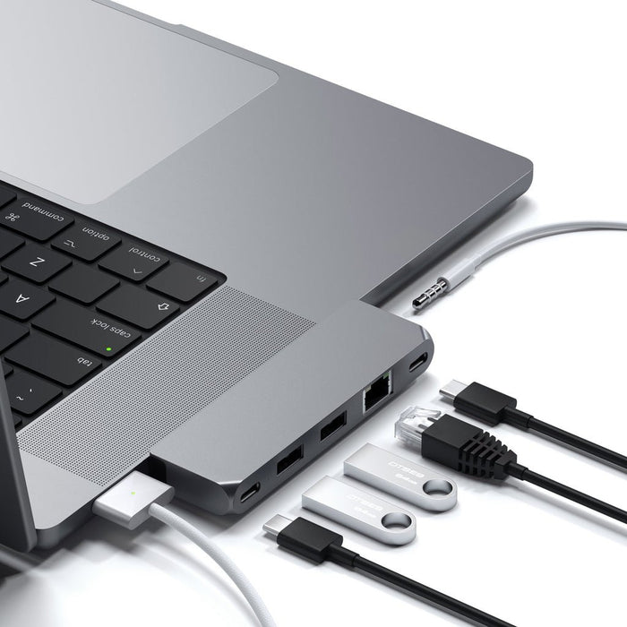 EAN 810086360291 - Satechi Pro Hub Mini Alámbrico USB 3.2 Gen 1 (3.1 Gen 1) Type-C Gris imagen 2