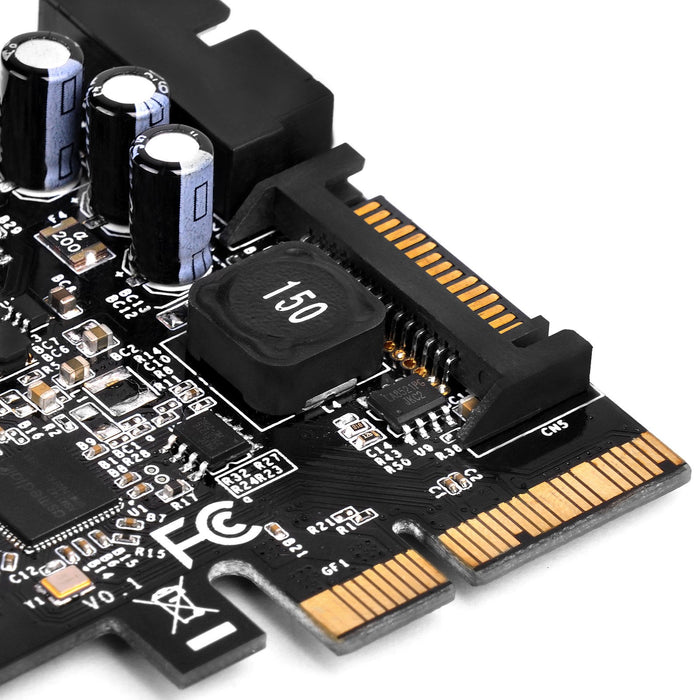 EAN 4710007223062 - Silverstone ECU05 tarjeta y adaptador de interfaz Interno USB 3.2 Gen 1 (3.1 Gen 1) imagen 2