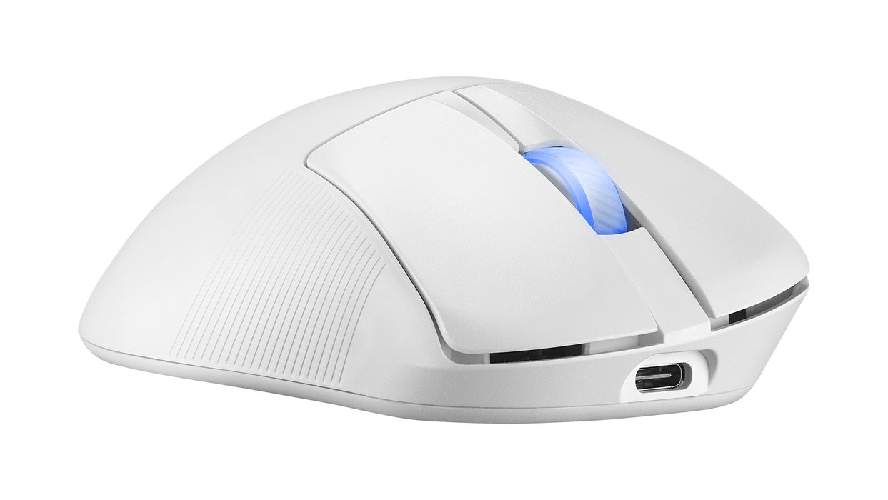 EAN 4711387394618 - ASUS ROG Keris II Ace Wireless AimPoint White ratón Juego mano derecha RF Wireless + Bluetooth + USB Type imagen 6