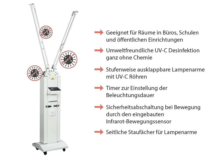 Connections Disinfektionsstation 120w Für 60m2 Raum
