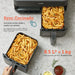 EAN 810123671731 - Cosori Dual Basket Chef Edition Doble 8,5 L Independiente 1750 W Freidora de aire caliente Negro, Plata imagen 4