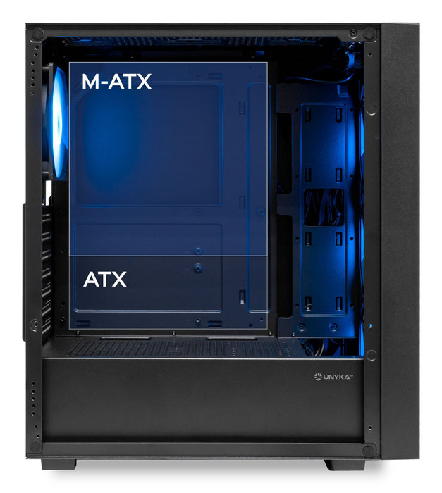 EAN 8436617921308 - UNYKAch UK121805 carcasa de ordenador Negro imagen 5