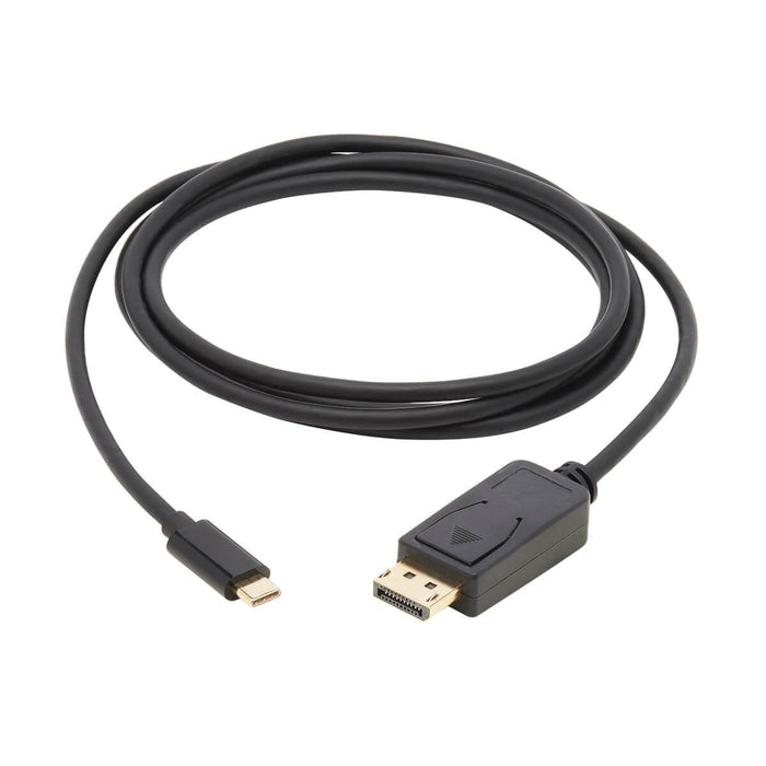 Usb-C To Displayport Bi-Directional Active Adapter Cable M M 4k 60 Hz Hdr Locking Dp Connector 6 Ft. 1.8 M