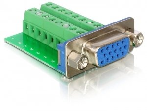 Vga Adapter - Hd-15 (Vga) (W) Zu Klemmleiste