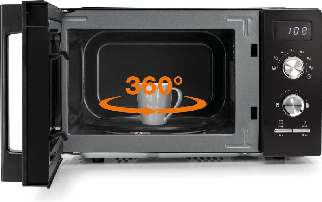 Horno Microondas Gorenje Mo20a3bh, Capacidad 20 L, Potencia 800 W, Negro