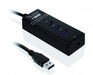 EAN 5901443050384 - iBox IUH3FB hub de interfaz 5000 Mbit/s Negro imagen 1