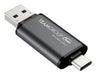 EAN 4711430803746 - Team Group X1 USB 3.2 Gen1 unidad flash USB 128 GB USB Type-A / USB Type-C 3.2 Gen 1 (3.1 Gen 1) Negro, G imagen 3