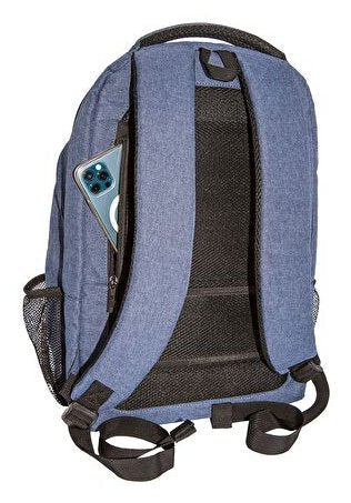 Mochila Wedo Business Denim, Con Características De Confort, Azul
