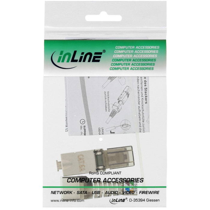 Enchufe Inline Rj45 Cat.6a 500mhz, Instalable En Campo, Blindado
