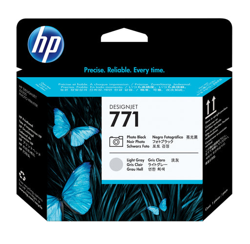 EAN 0884962986462 - HP 771 Photo Black/Light Gray DesignJet Printhead cabeza de impresora Inyección de tinta térmica imagen 1