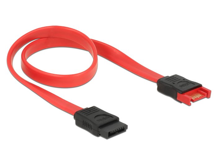 Sata 6 Gb S Verlängerungscable 30 Cm Rot