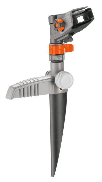 EAN 4078500814102 - Gardena 8141-20 rociador de agua Aspersor de agua por impulso Gris, Naranja, Plata imagen 1