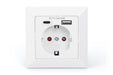 EAN 4016032443223 - Digitus DA-70615 toma de corriente Blanco imagen 3