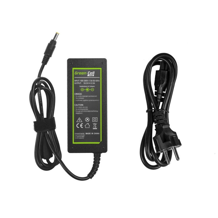 EAN 5902719425509 - Green Cell AD11P adaptador e inversor de corriente Interior 65 W Negro imagen 3