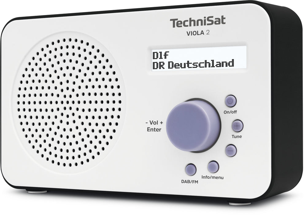 Technisat Viola 2 Weiss/Schwarz